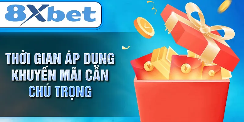 Thời gian áp dụng khuyến mãi cần chú trọng Thời gian áp dụng khuyến mãi cần chú trọng