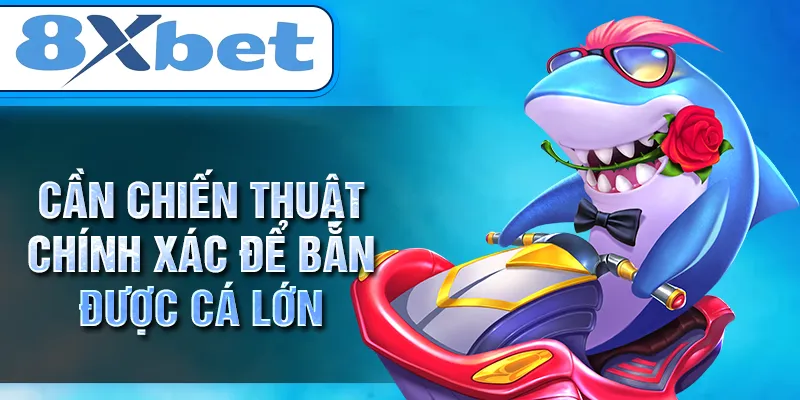 Cần chiến thuật chính xác để bắn được cá lớn Cần chiến thuật chính xác để bắn được cá lớn